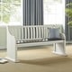 preview thumbnail 1 of 5, Steve Silver Jillian Farmhouse Pew Dining Bench