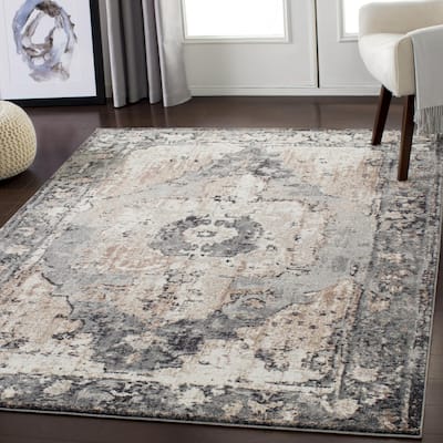 Livabliss Chelsea Updated Traditional Medallion Area Rug