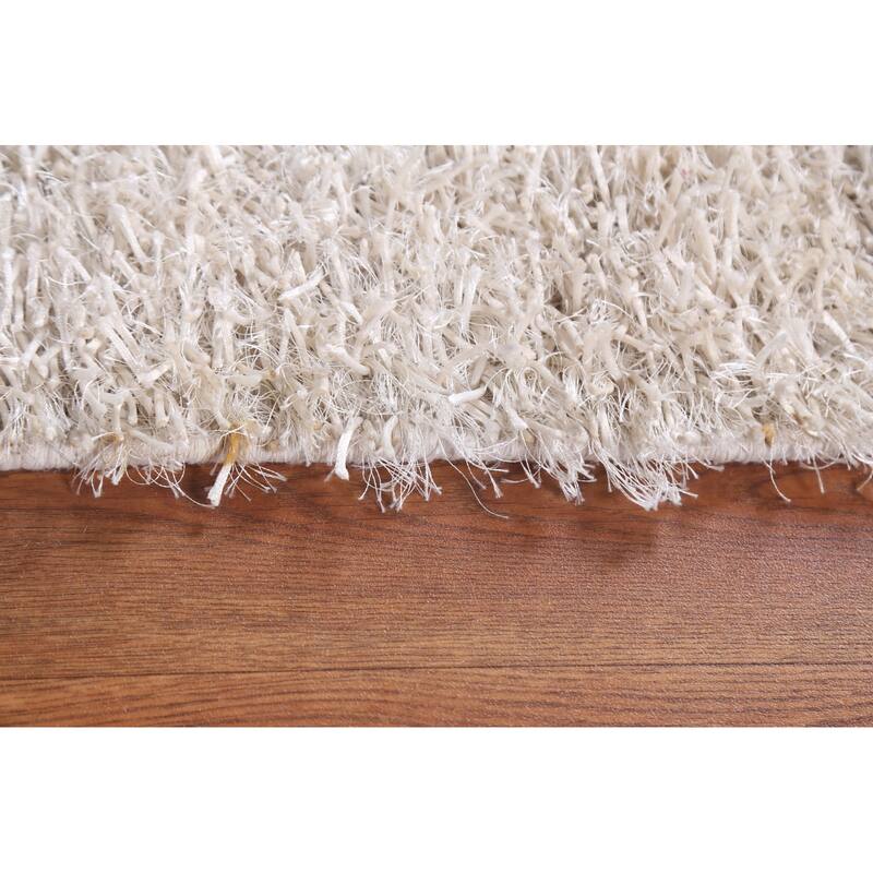 Abstract Contemporary Shaggy Oriental Home Decor Rug Bedroom Carpet - 2'0" x 3'8"