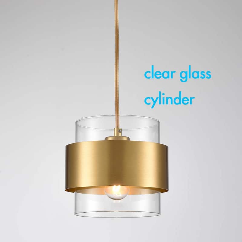 Santorini Modern Brass Kitchen Pendant Light Adjustable Hanging Light