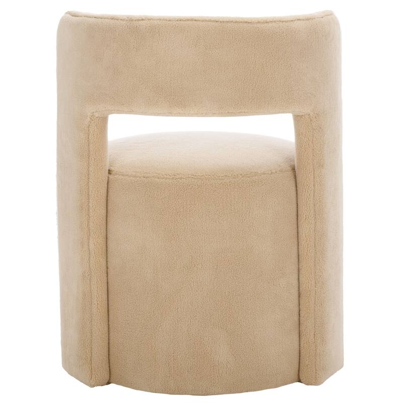 SAFAVIEH Jojo Upholstered Accent Chair, Fully Assembled - 23"W x 22"D x 30"H