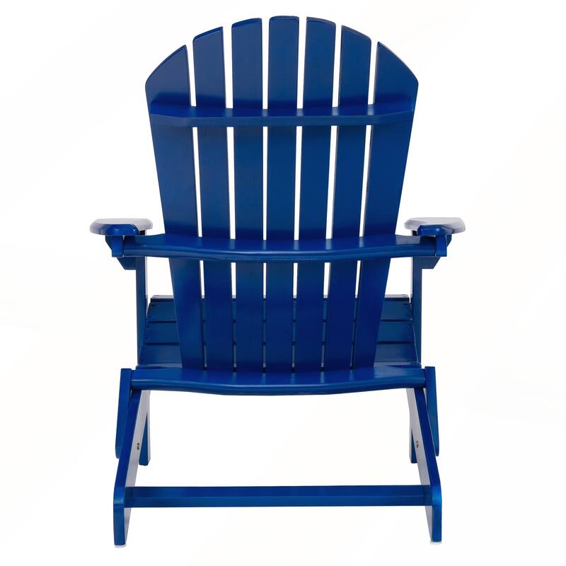 Rustic Acacia Wood Adirondack Chair