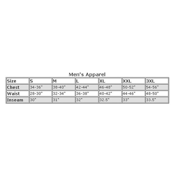 waist size for large pants