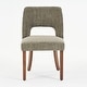 preview thumbnail 118 of 144, Wooden Dining Chairs Set of 2/4/6,Modern Fabric Upholstered Dining Room Chair Kitchen Chairs