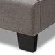 preview thumbnail 17 of 41, Taylor & Olive Tuxbury Upholstered Twin Platform Bed