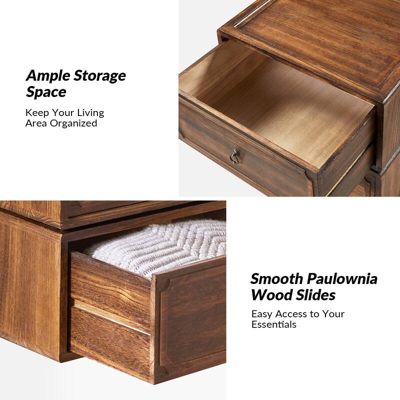 Greg Transitional 2 - Drawer Nightstand with Multiple Configurations by HULALA HOME