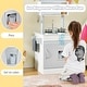 preview thumbnail 6 of 5, Chef Pretend Kitchen Playset with Cooking Oven and Sink for Toddlers - 17.5" x 15.5" x 36.5"(L x W x H)