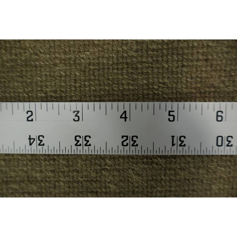 Hand Knotted Oriental 100% Wool Carpet Modern Abstract Green Nepalese Area Rug - 5' 0'' X 3' 0''