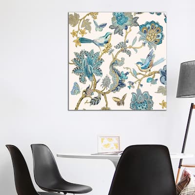 iCanvas "Passing Thru II - Teal" by Renee Campbell Canvas Print
