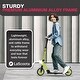 preview thumbnail 8 of 7, Lascoota Kick Scooter for Adults & Teens. Lightweight Foldable Adult Scooter - Yellow)