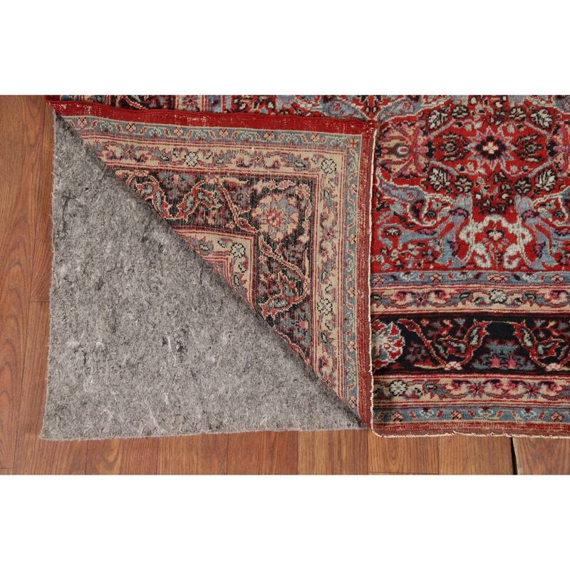 Vegetable Dye Senneh Accent Rug Handmade Wool Carpet - 3'4" x 5'0"