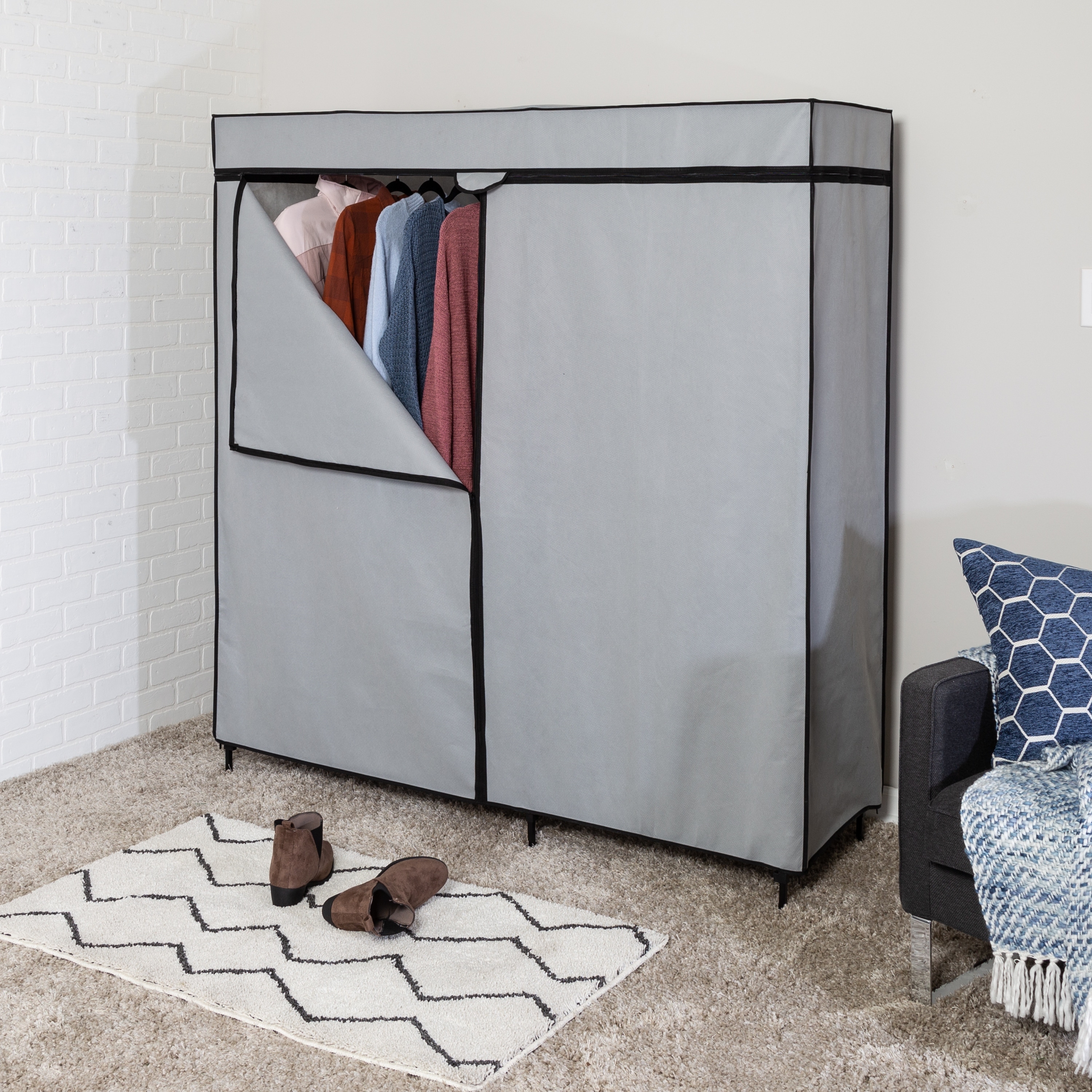 Double hang closet rod kmart sales