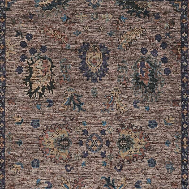 HomeRoots Floral Traditional Rectangle Outdoor Rug