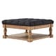 preview thumbnail 11 of 36, iNSPIRE Q Artisan Lennon Baluster Storage Tufted Ottoman Table