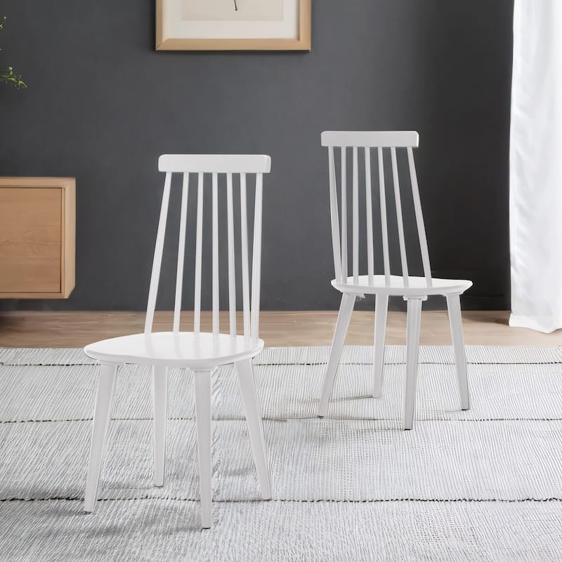 Burris 17"Wide Spindle Wood Dining Chairs