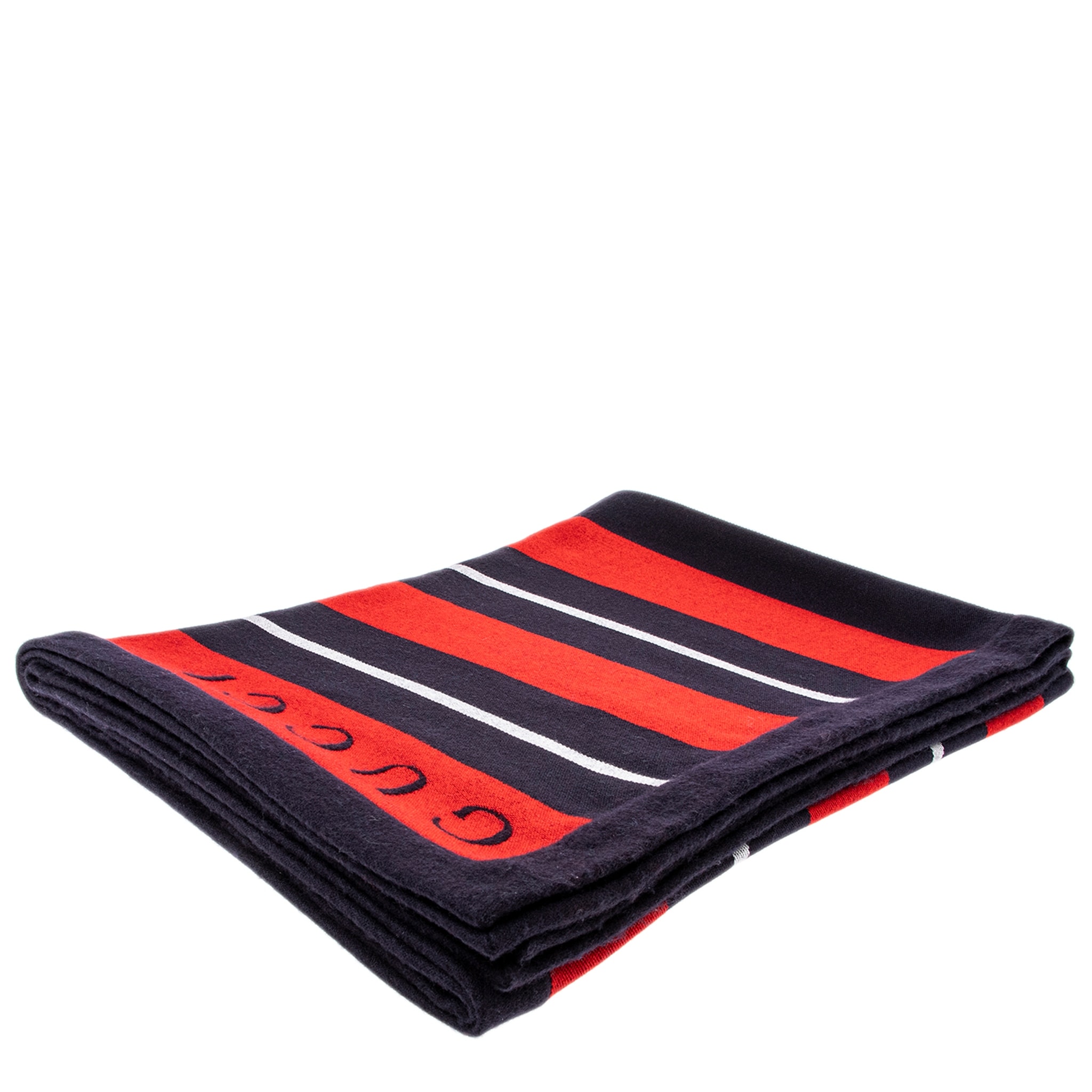 Gucci Web Wool Blanket - 70 x 45 in