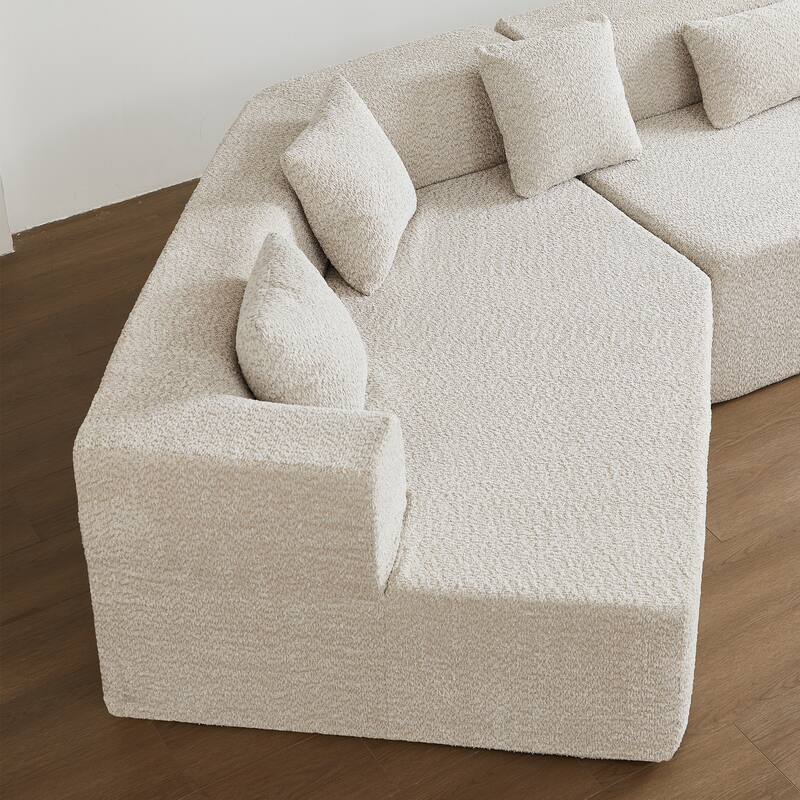 Modern Minimalist Sofa With Deep Seat