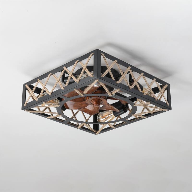 Ceiling Fan with Lights Dimmable LED