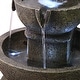 preview thumbnail 9 of 7, Outdoor Waterfall Fountain Soothing Water Fountains with LED Lights