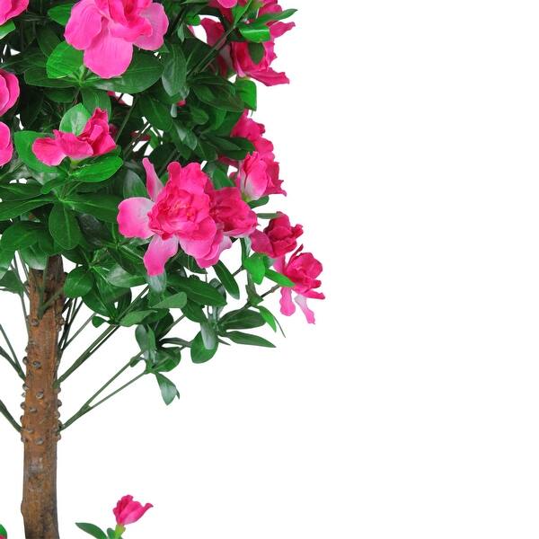 Shop 4 5 Potted Mixed Cashmere Pine Medium Artificial Christmas Tree Unlit Overstock 16538570