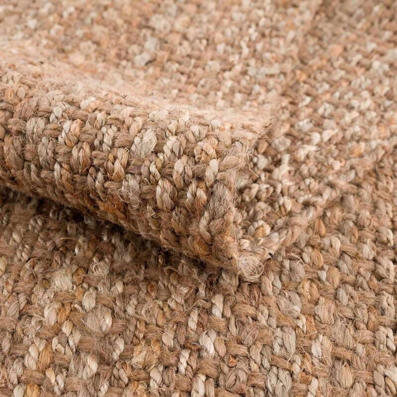 Hauteloom Jute Rug Collection - Natural Fiber Jute Farmhouse Area Rug
