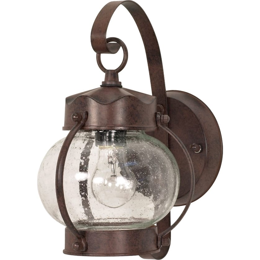 1-Light Onion Outdoor Wall Fixture