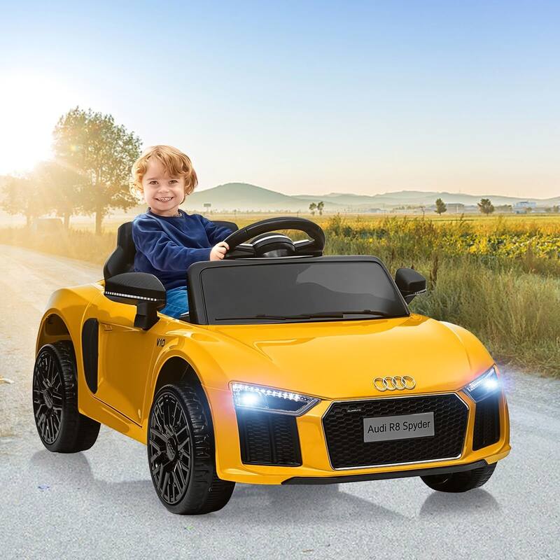 Ride Car for Kids, 12V Power Battery Electric Vehicles for 3-7 Toddlers