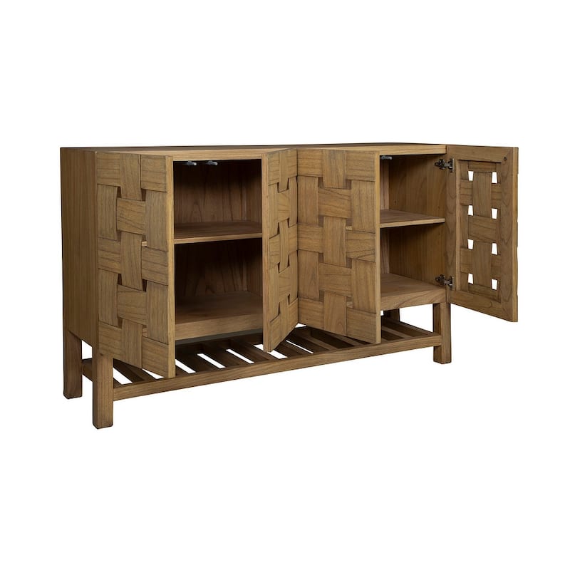Furniture Classics Solid Wood Bellamy Sideboard - Brown