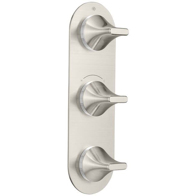 DXV DXV Modulus Dual Function Thermostatic Valve Trim Only with Triple