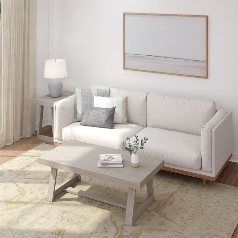 Plank and Beam Classic Rectangular Side Table - 25"