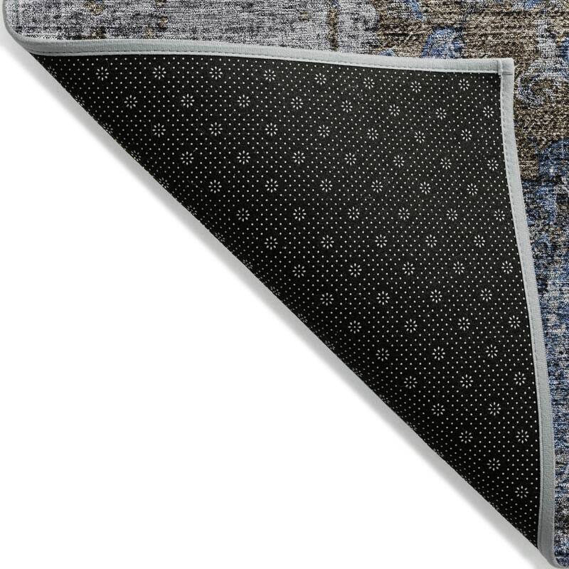 HomeRoots Floral Traditional Rectangle Outdoor Rug