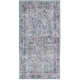 preview thumbnail 51 of 77, New Concept Washables Vintage Medallion Machine Washable Area Rug 2' x 3'9" - Grey/Blue