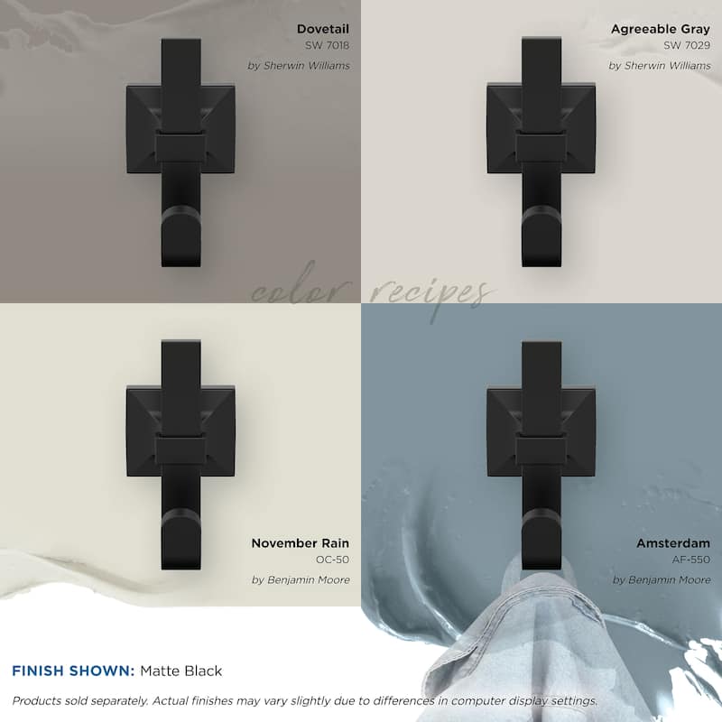 Amerock Burbank Single Prong Decorative Wall Hook