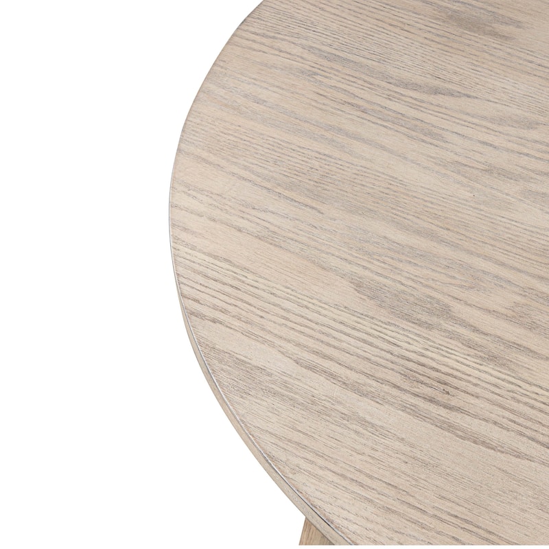 Furniture of America Galgary Mid-Century Modern 42-inch Wood Round Dining Table