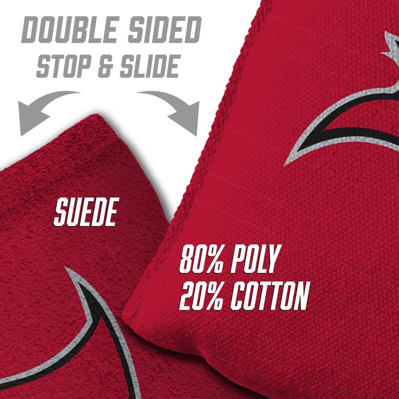 Tampa Bay Buccaneers NFL Dual Sided Pro Stop & Slide Cornhole Bags