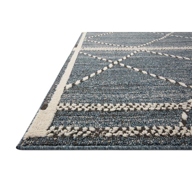 Alexander Home Vive Modern Geometric High-Low Area Rug