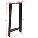 preview thumbnail 4 of 14, H Type Square Tube Heavy Duty Table Legs for Furniture 24" (2 pc)