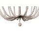 preview thumbnail 5 of 12, Oaks Aura Farmhouse Wood Lighting Bohemia Chic 3-light Wood Beaded Chandelier