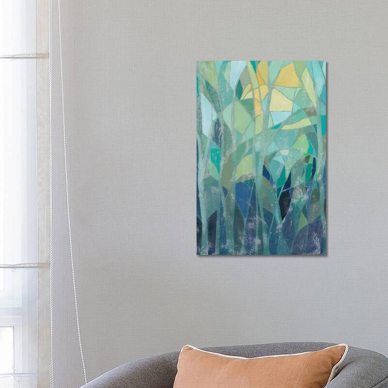 iCanvas "Stained Glass Forest I" by Grace Popp Canvas Print - 26x18x1.5