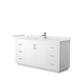 Option White, Nickel Trim, White Quartz Top