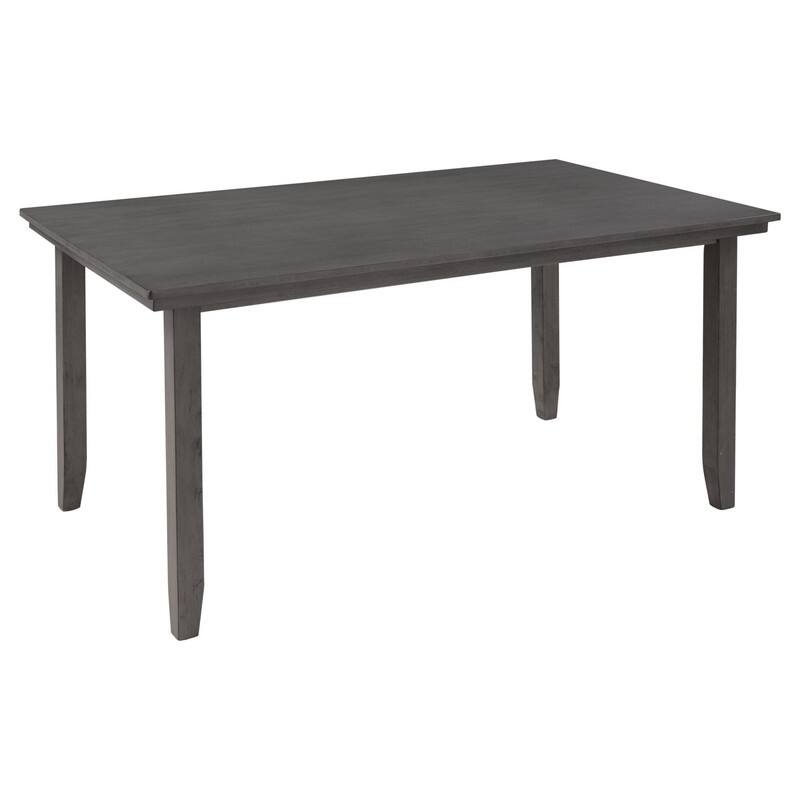 5-piece Farmhouse Dining Set Rectangular Table Chair