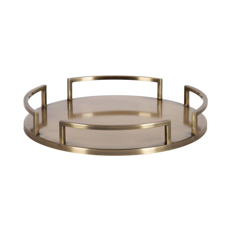 Kate and Laurel Gohana Decorative Metal Tray