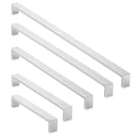 modern stainless steel kitchen cabinet pulls buy stainless steel cabinet hardware at overstock modern stainless steel kitchen cabinet pulls buy stainless steel cabinet hardware at overstock