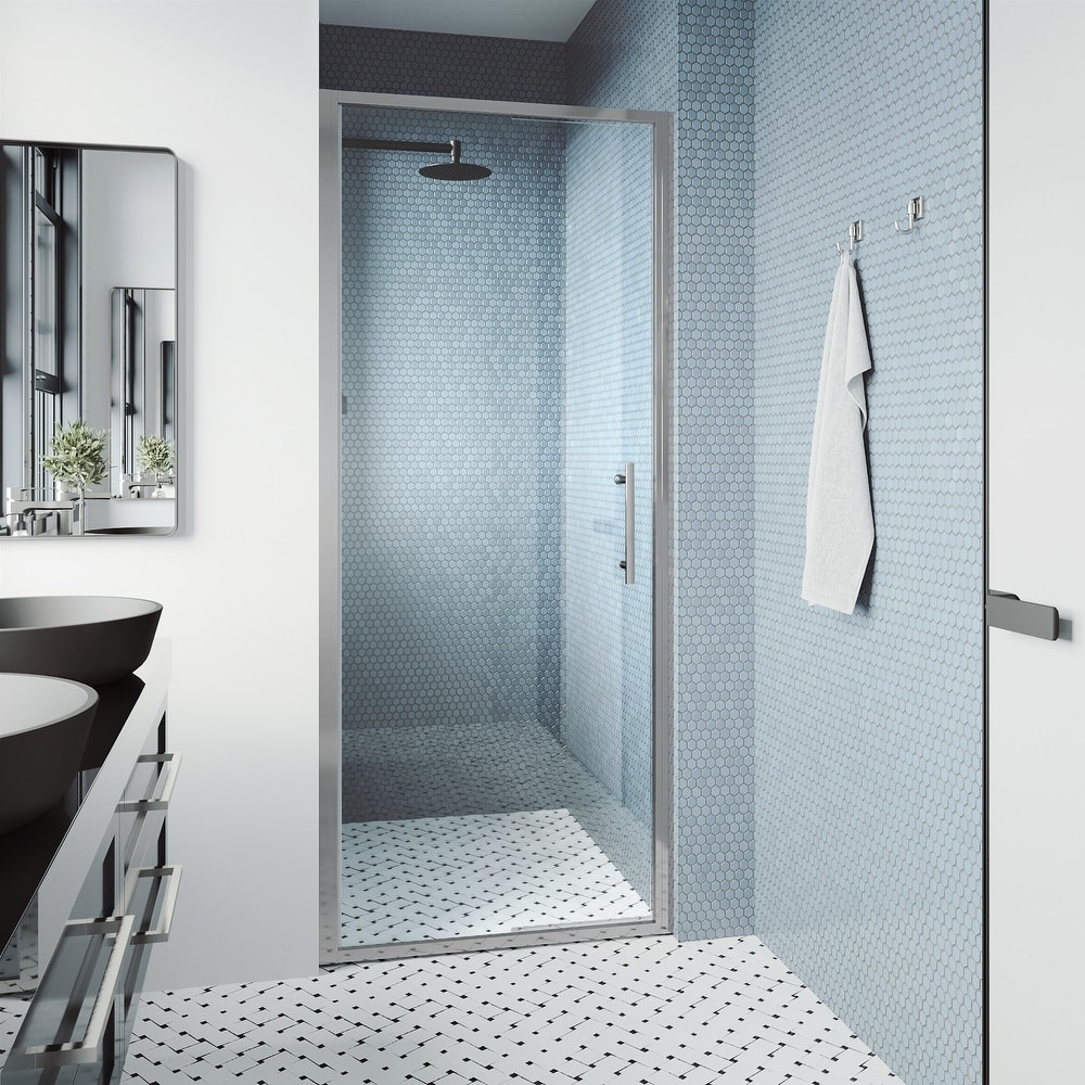 VIGO Astoria Framed Pivot Shower Door