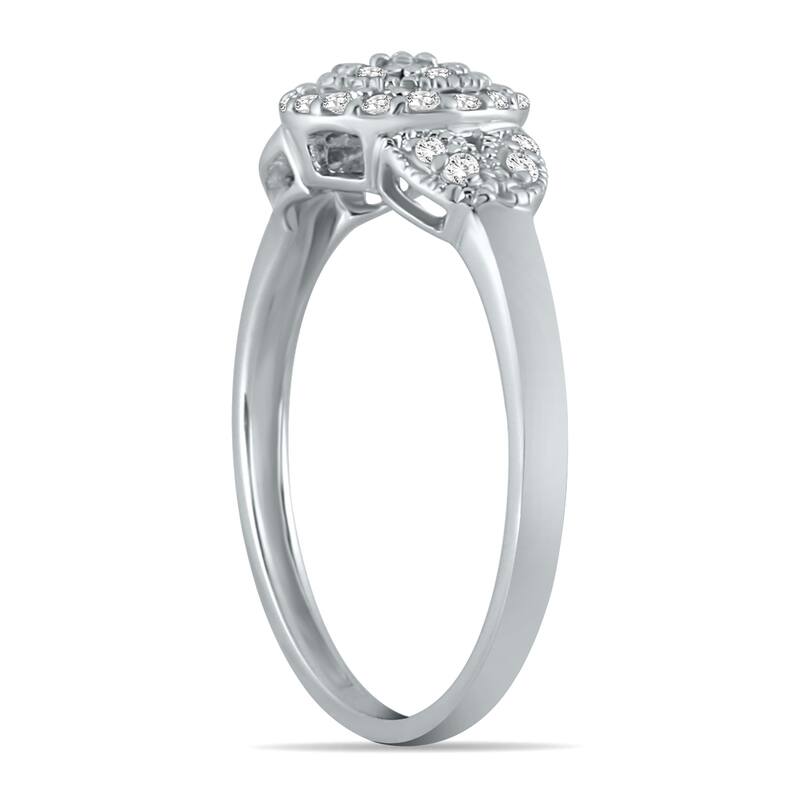 Marquee 1/4 Carat TW Diamond Ring in 10K White Gold