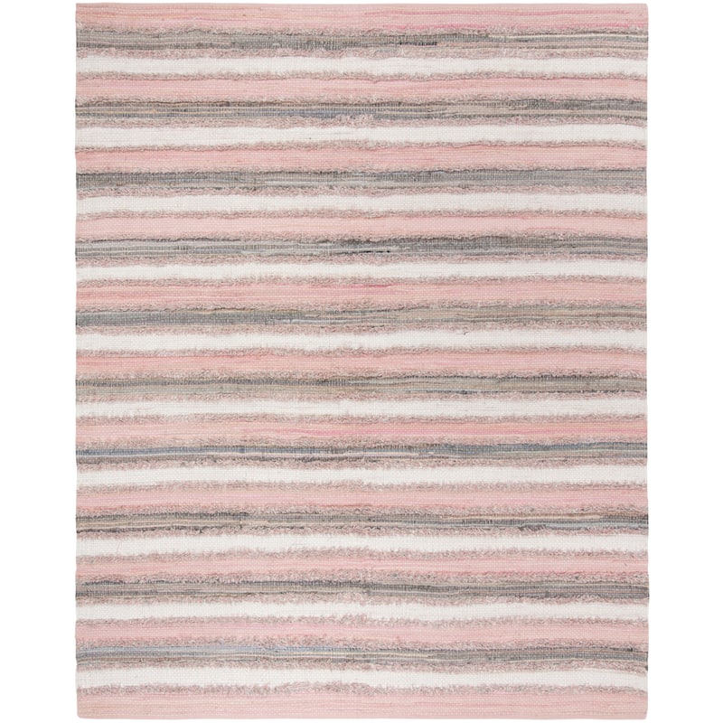 SAFAVIEH Handmade Flatweave Montauk Mridalini Casual Cotton Rug