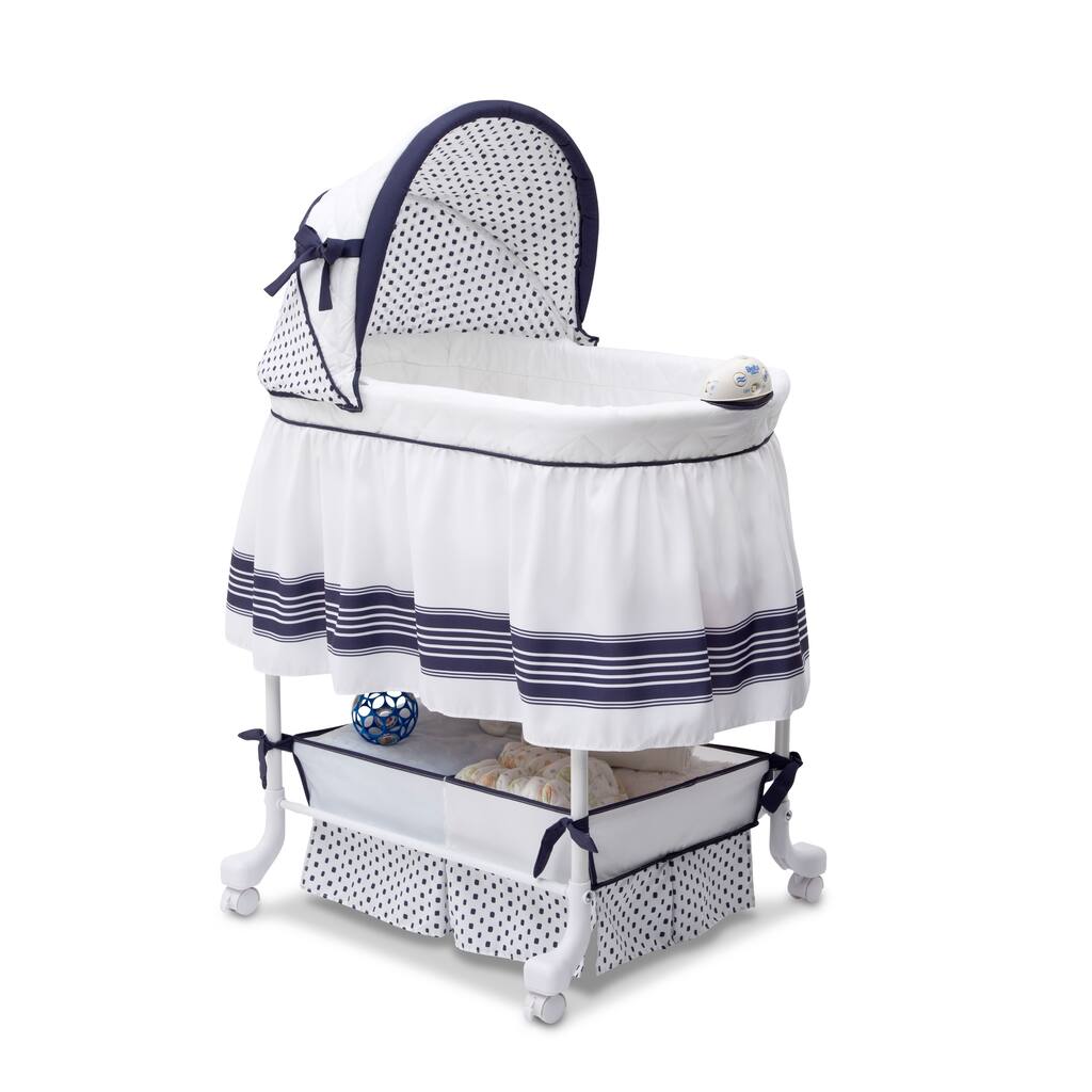 Delta Children Smooth Glide Bassinet, Marina