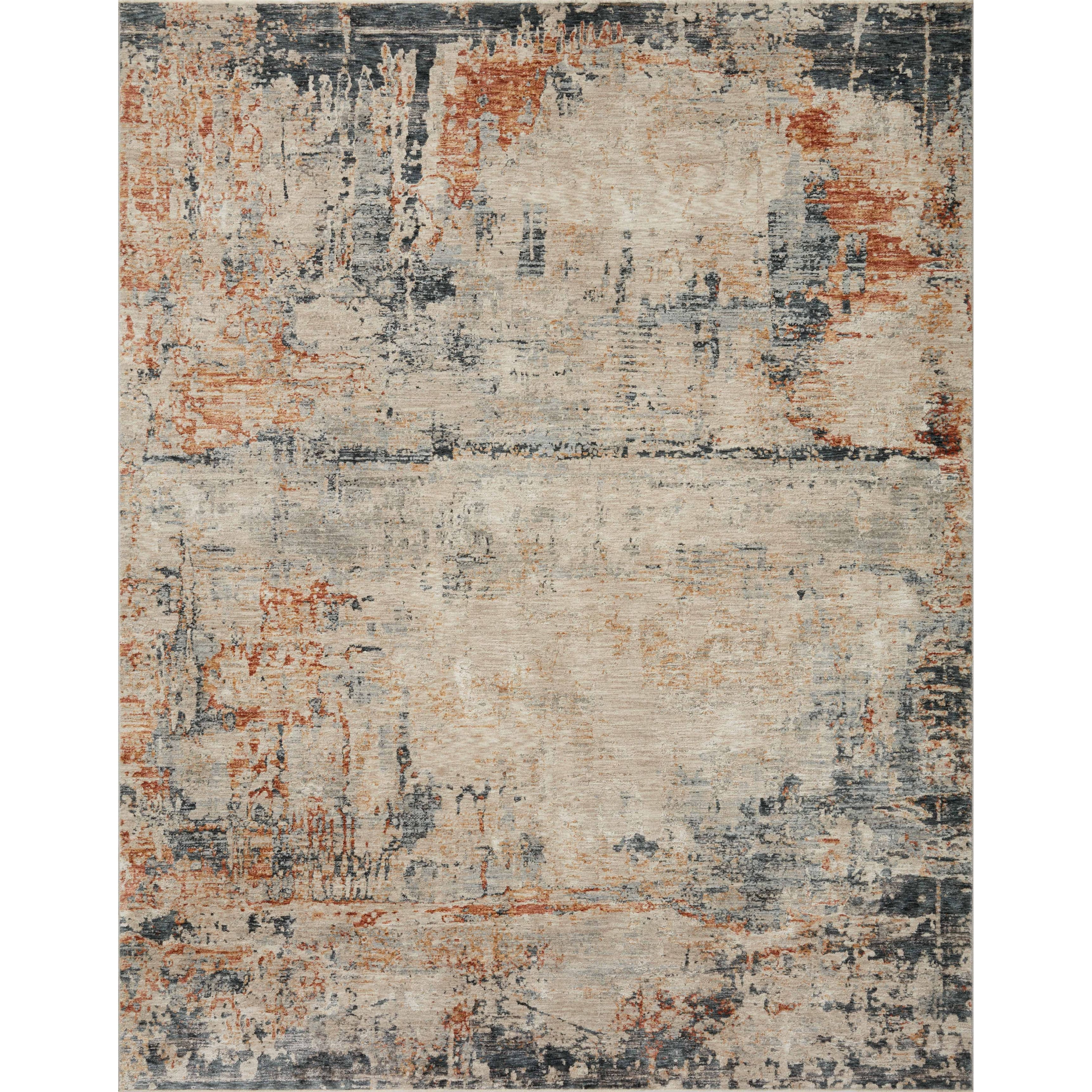 Alexander Home Alexis MidCentury Modern Abstract Area Rug On Sale
