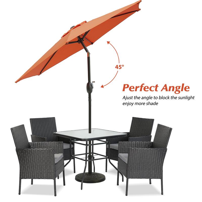 Royalcraft 7.5 ft Patio Market Umbrella with Crank