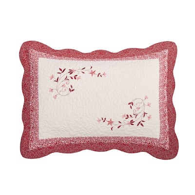 Caroline Embroidered Pillow Sham